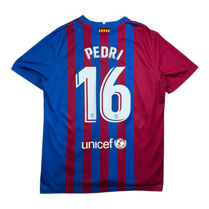 FC Barcelona 2021/22 kotipaita, Pedri #16