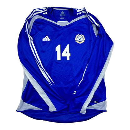 Suomi 2006 pitkähihainen vieraspaita, numero 14