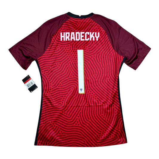 Suomi 2020/21 maalivahdin paita, Hradecky #1