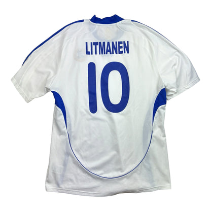 Suomi 2008/09 Kotipaita - #10 Litmanen - (XL) - 9/10