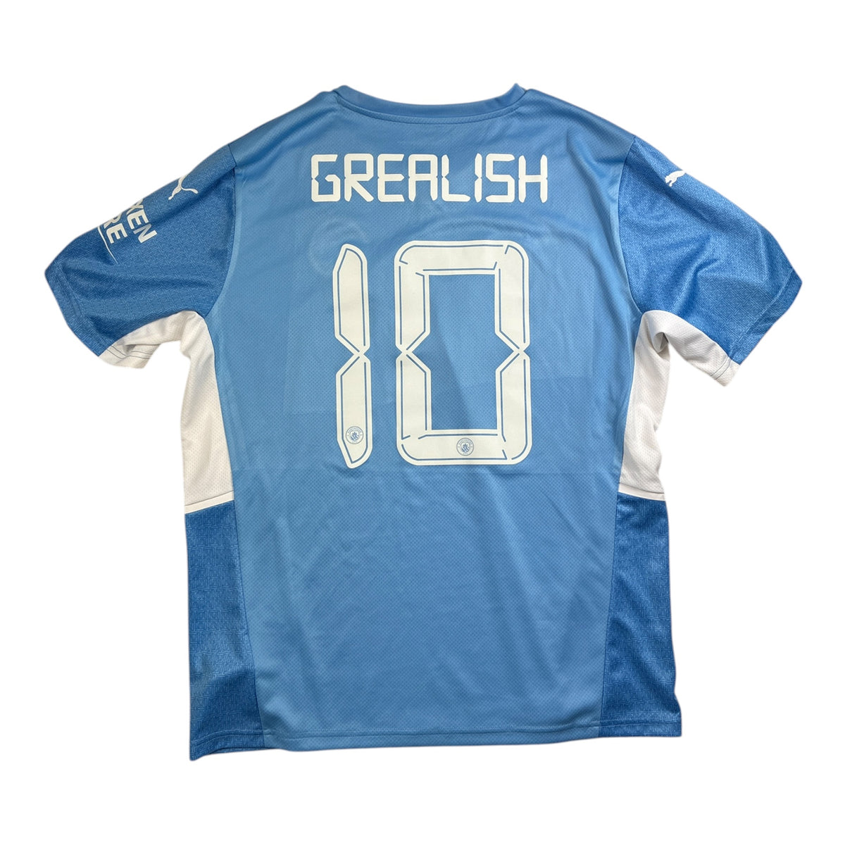 Manchester City 2021/22 kotipaita, Grealish #10
