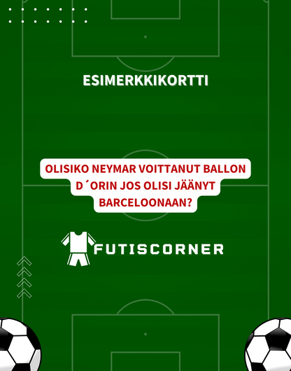 FUTISCORNER: 100 KYSYMYSTÄ JA VÄITTÄMÄÄ PELIKORTIT (DIGIVERSIO)