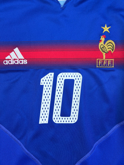 Ranska 2004 Kotipaita - #10 Zidane - (L) - 10/10
