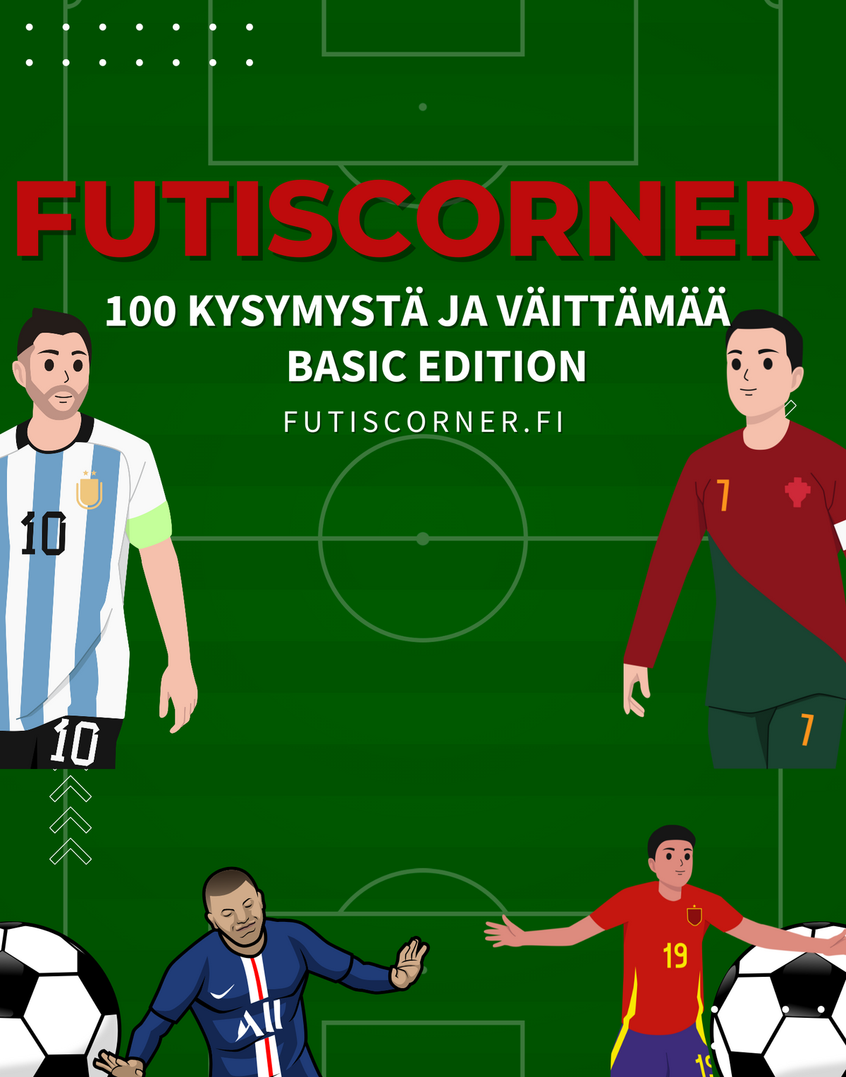 FUTISCORNER: 100 KYSYMYSTÄ JA VÄITTÄMÄÄ PELIKORTIT (DIGIVERSIO)